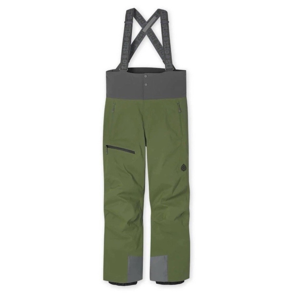 Stio Men's Environ Bib Pine Forest Size Large Regular NWT $459 MSRP
